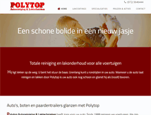 Tablet Screenshot of polytop.nl